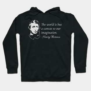 Henry David Thoreau Quote Hoodie